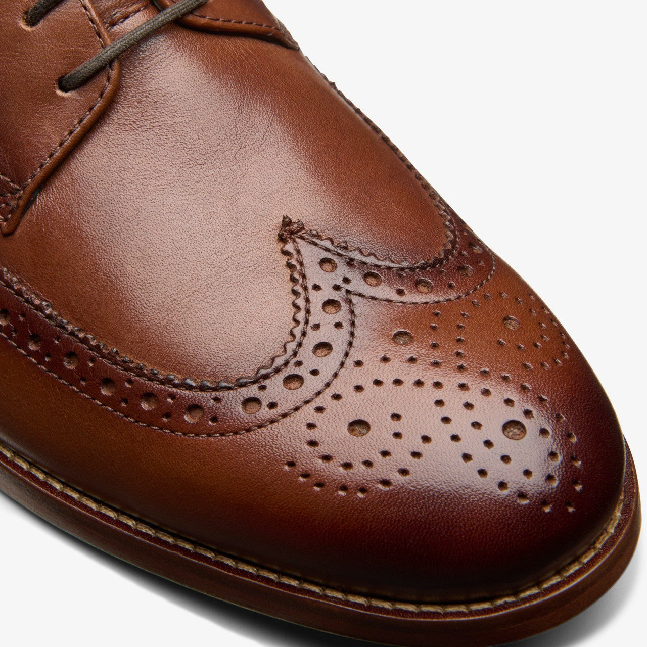 Craft James Tip Brogue Mid Tan Leather | Clarks online