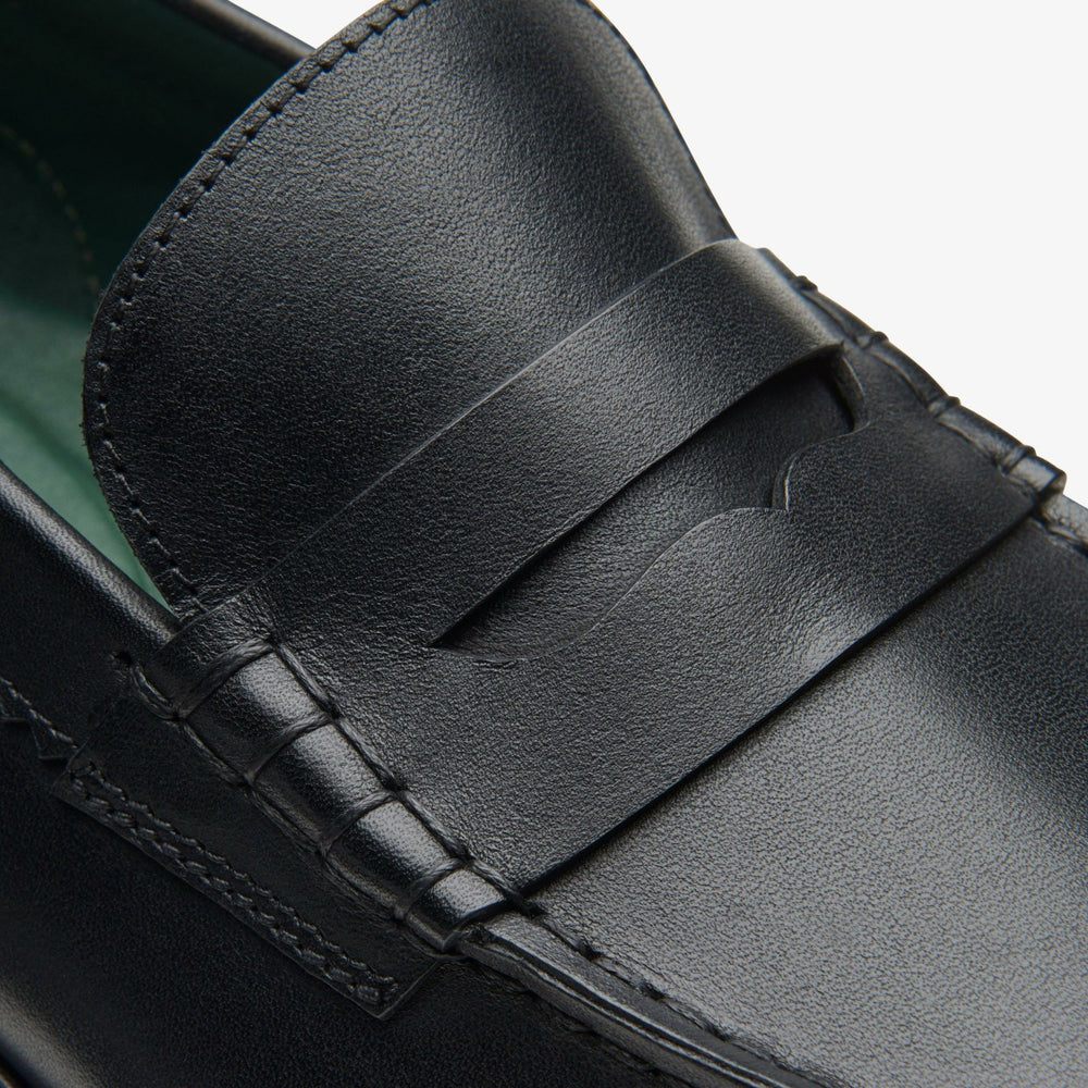 Craft James Lo Loafer Black Leather | Clarks for sale
