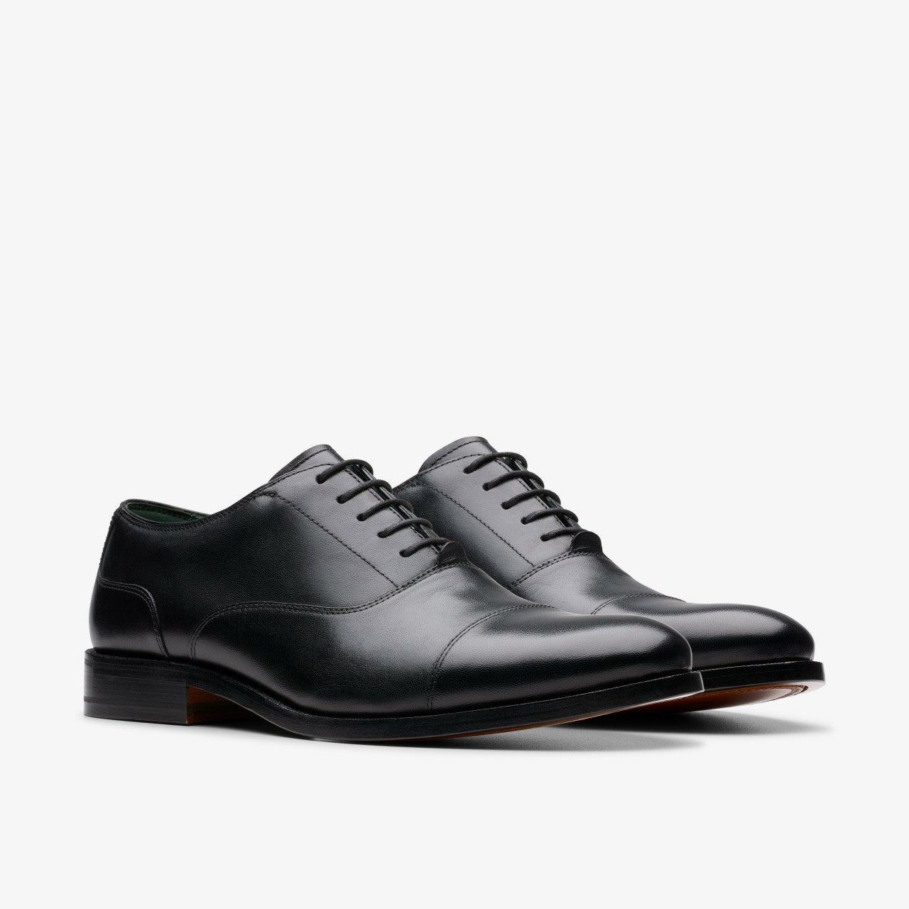Craft James Cap Black Leather | Clarks Sale