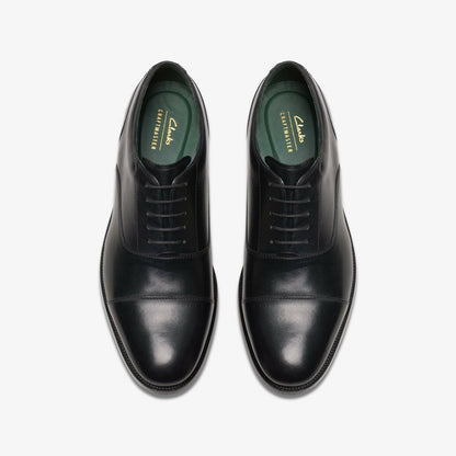 Craft James Cap Black Leather | Clarks Sale