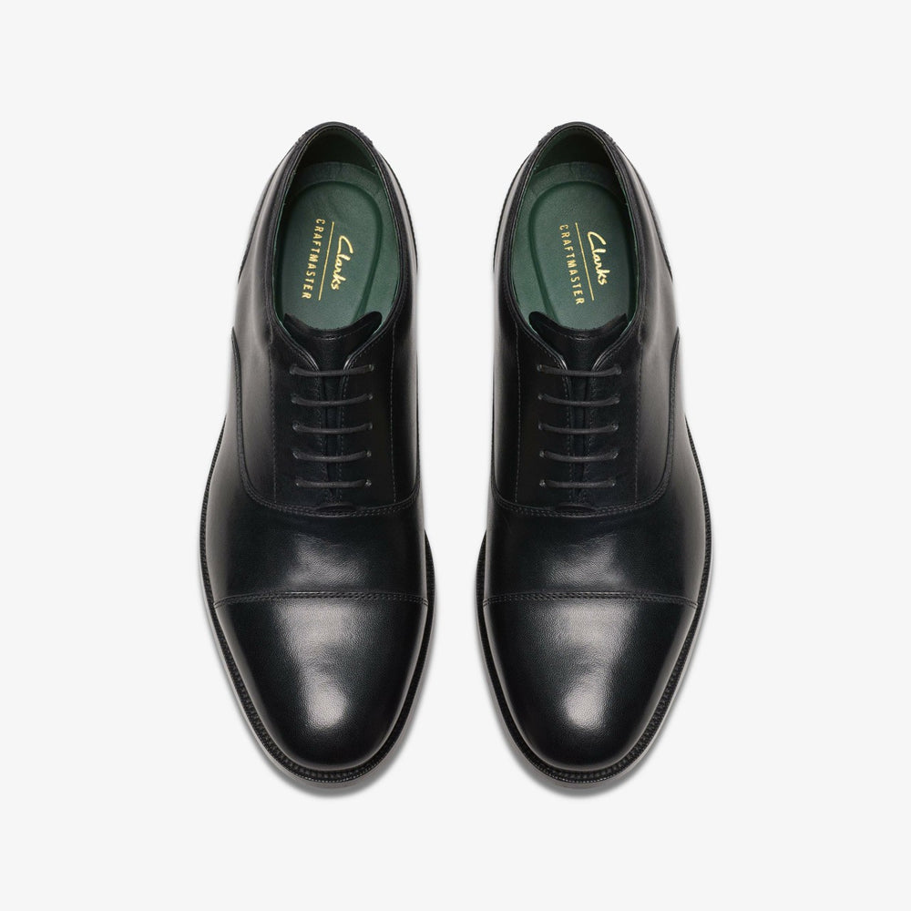 Craft James Cap Black Leather | Clarks Sale