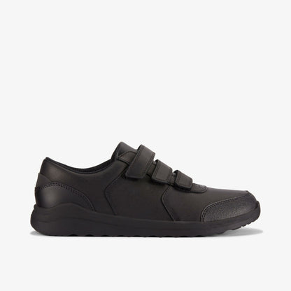 Daze Step 2 Youth Black Leather | Clarks discount