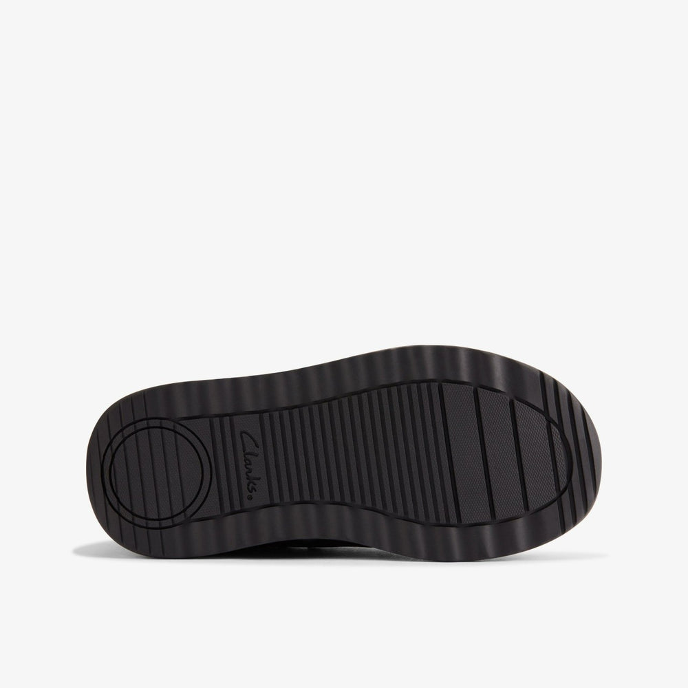 Daze Step 2 Kid Black Leather | Clarks outlet