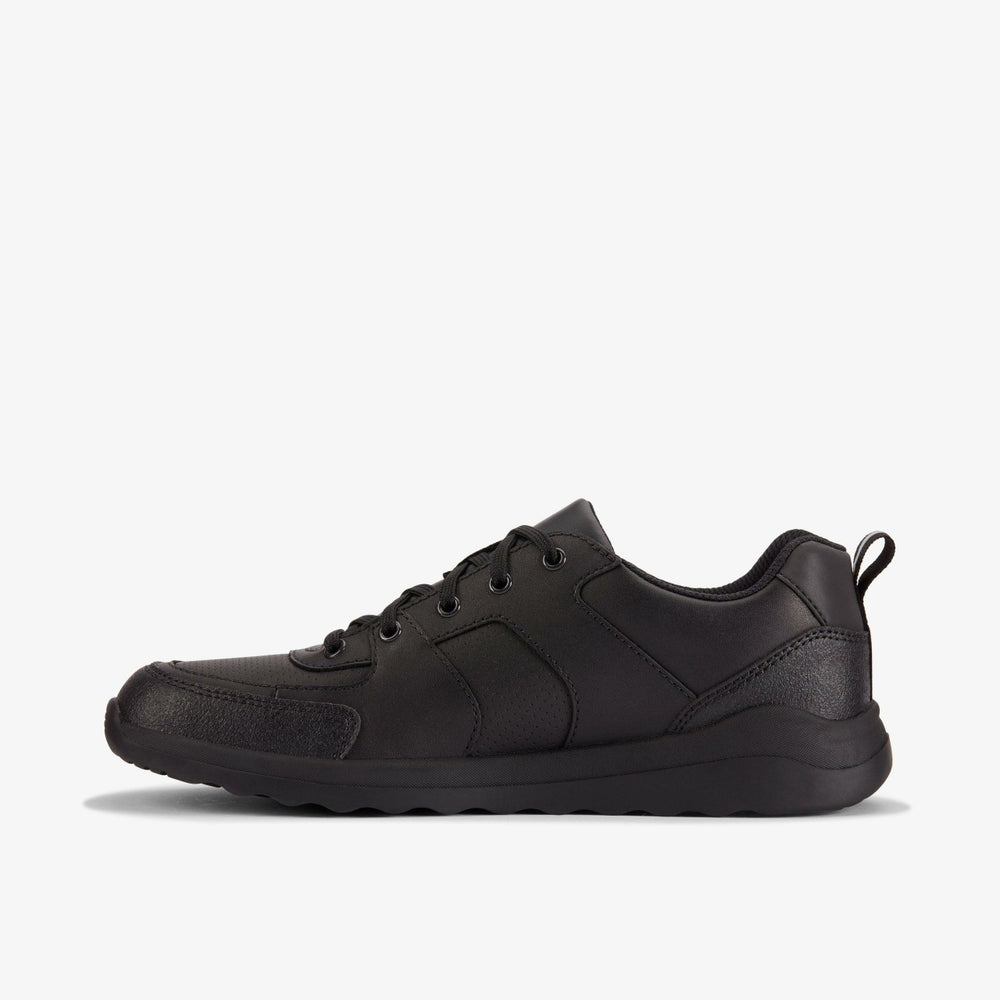Daze Loop 2 Youth Black Leather | Clarks Sale