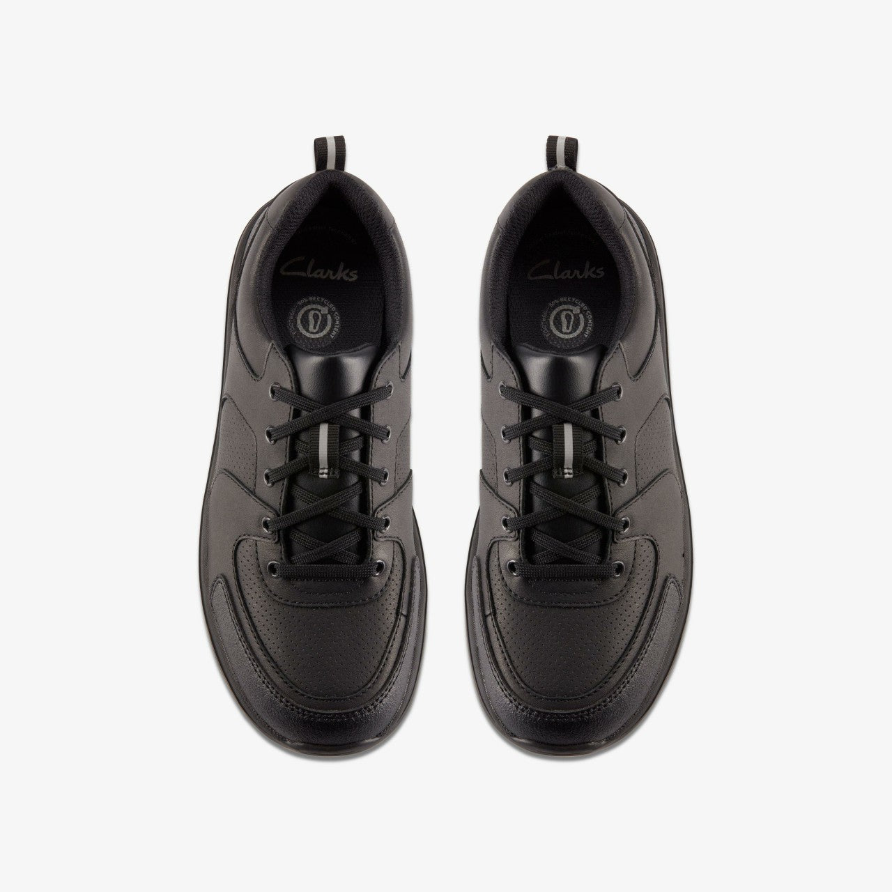 Daze Loop 2 Youth Black Leather | Clarks Sale