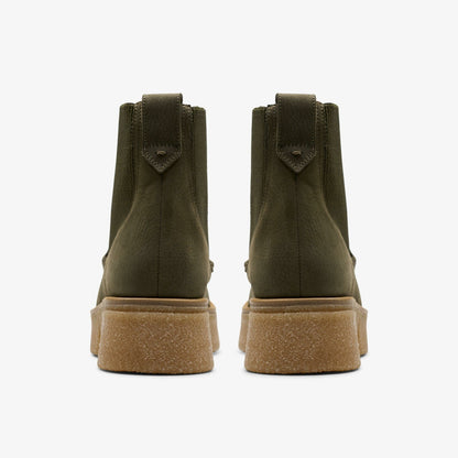 Linoso Top Ankle Boot Dark Green Nubuck | Clarks discount