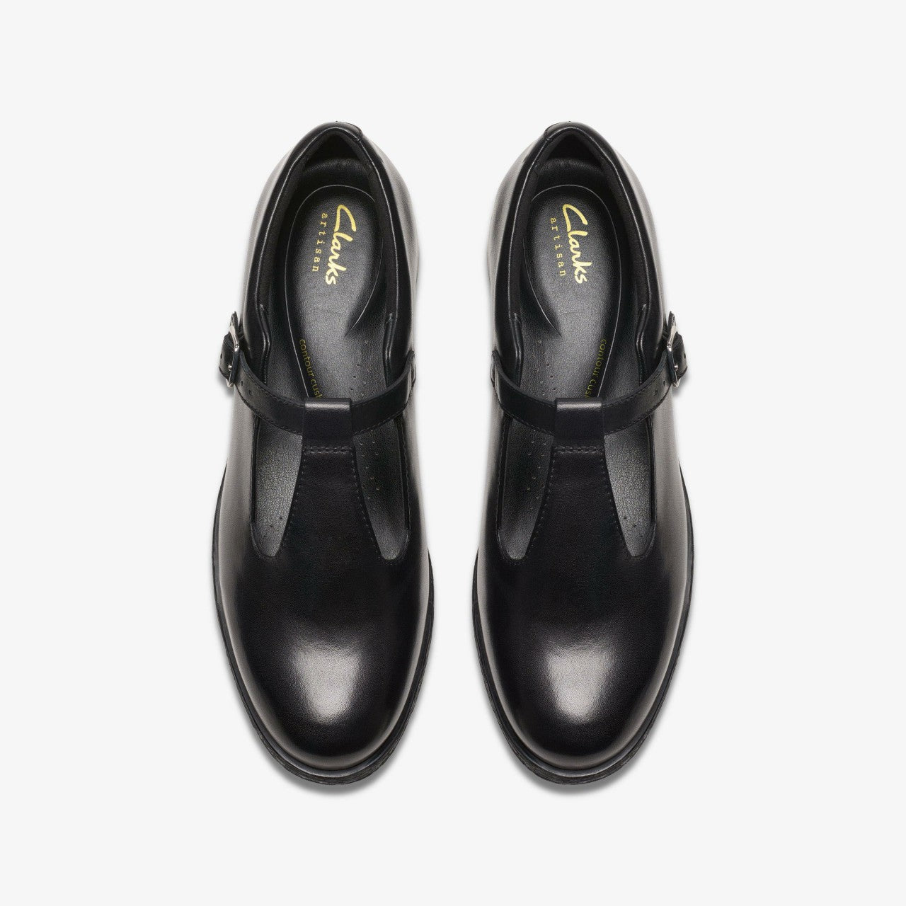 Havisham Bar Black Leather | Clarks outlet