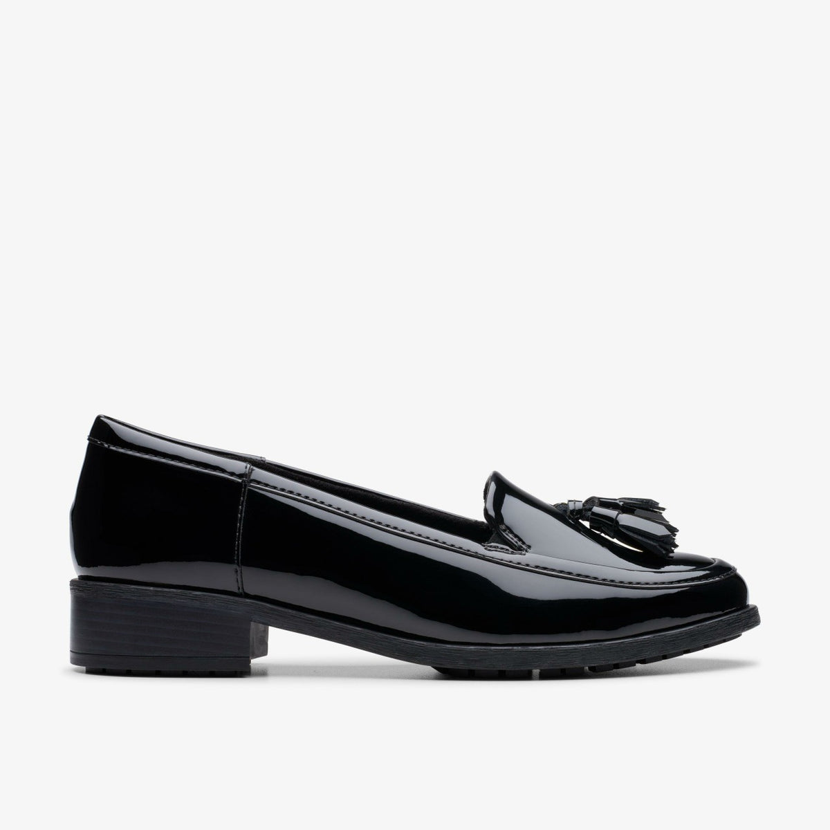 Havisham Edge Loafer Black Patent | Clarks for sale