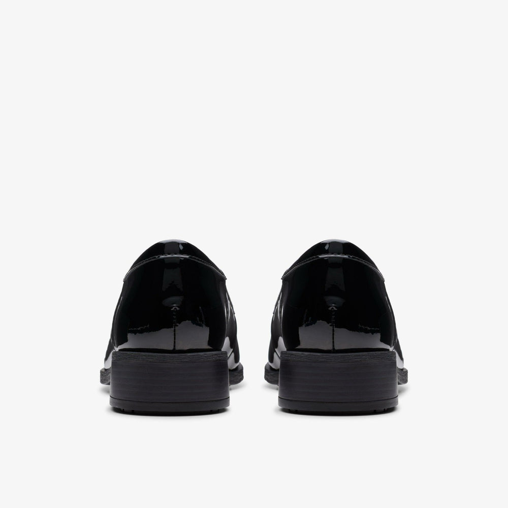 Havisham Edge Loafer Black Patent | Clarks for sale