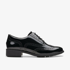 Havisham Oak Black Patent | Clarks discount