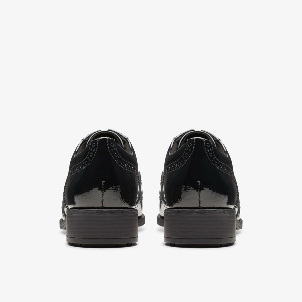 Havisham Oak Black Patent | Clarks discount