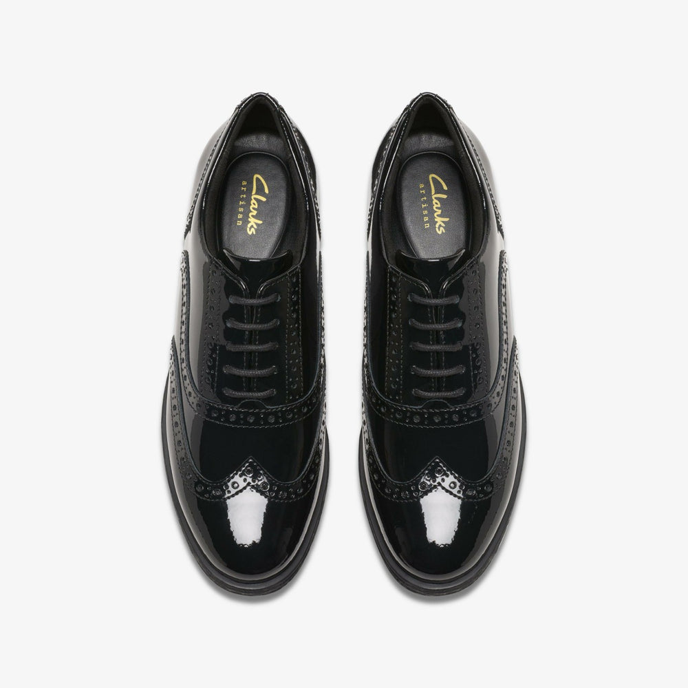 Havisham Oak Black Patent | Clarks discount