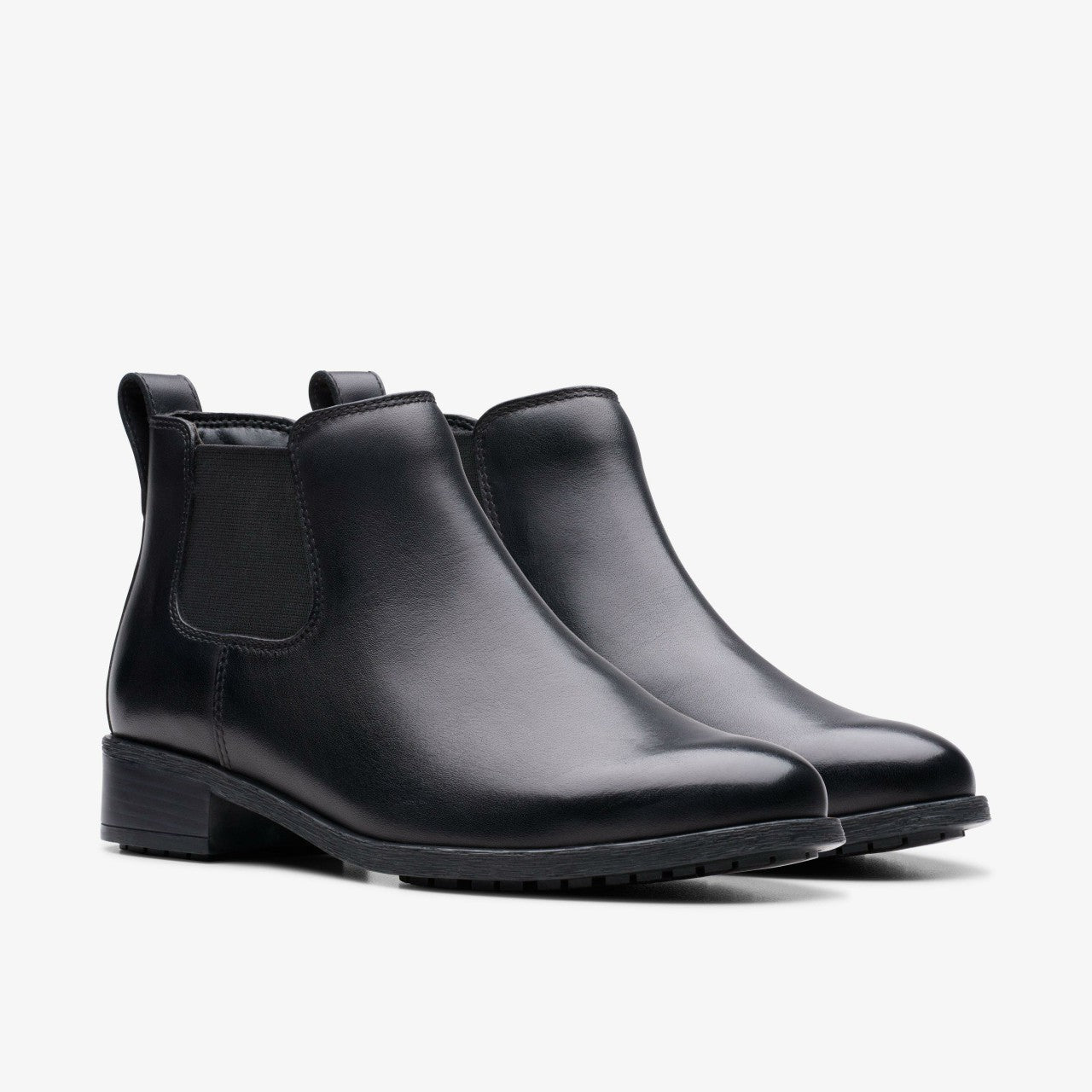 Havisham Top Ankle Boot Black Leather | Clarks discount