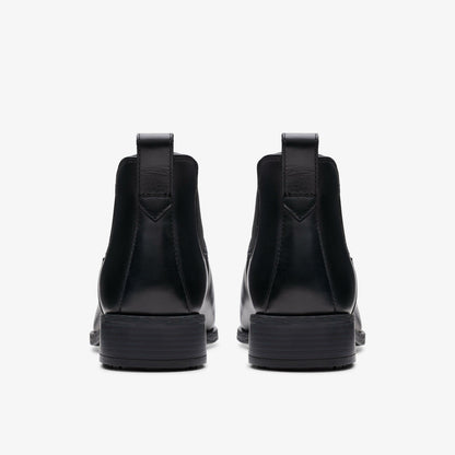 Havisham Top Ankle Boot Black Leather | Clarks discount