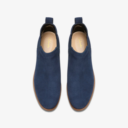 Havisham Top Ankle Boot Navy Suede | Clarks Sale