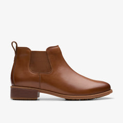 Havisham Top Ankle Boot Tan Leather | Clarks outlet