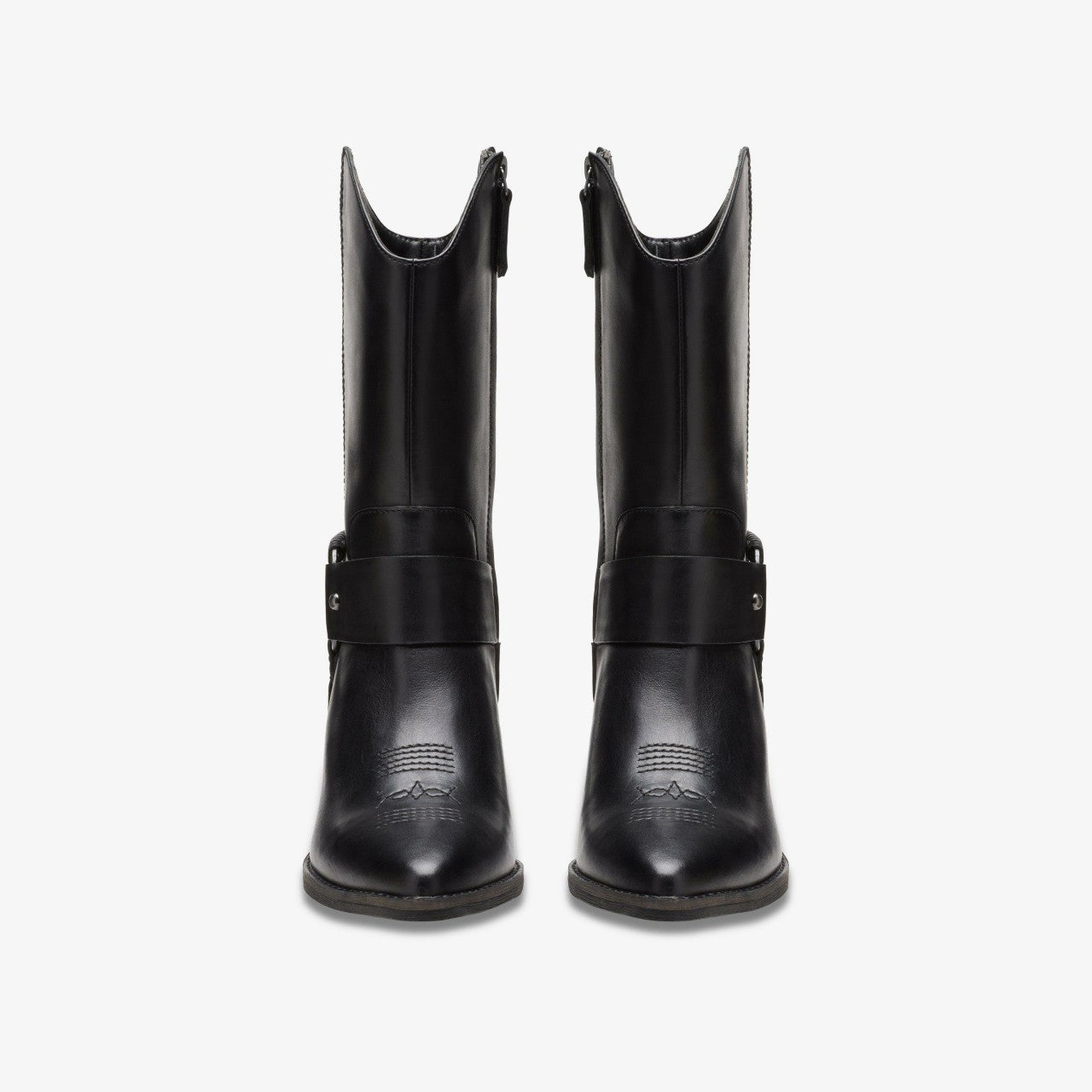Morzine Rise Black Leather | Clarks for sale