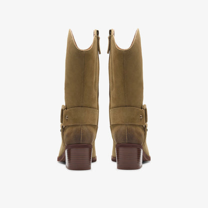 Morzine Rise Dark Sand Suede | Clarks Sale