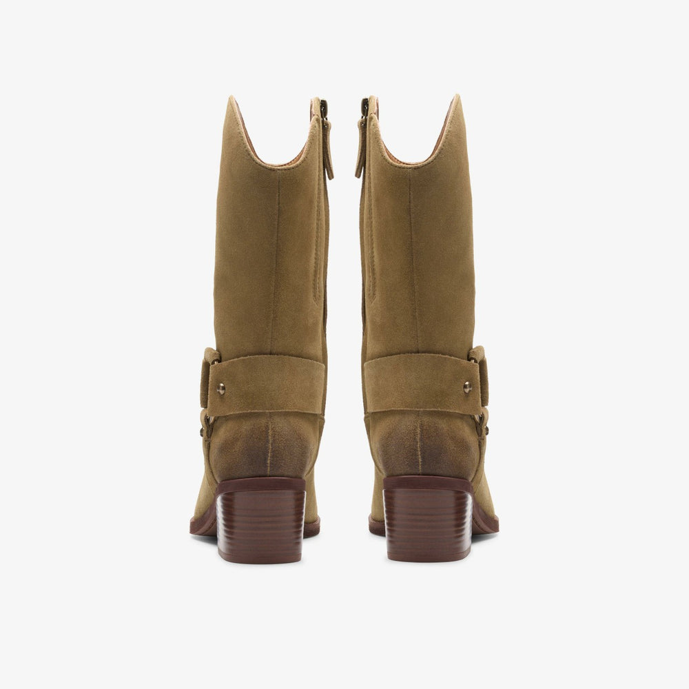Morzine Rise Dark Sand Suede | Clarks Sale