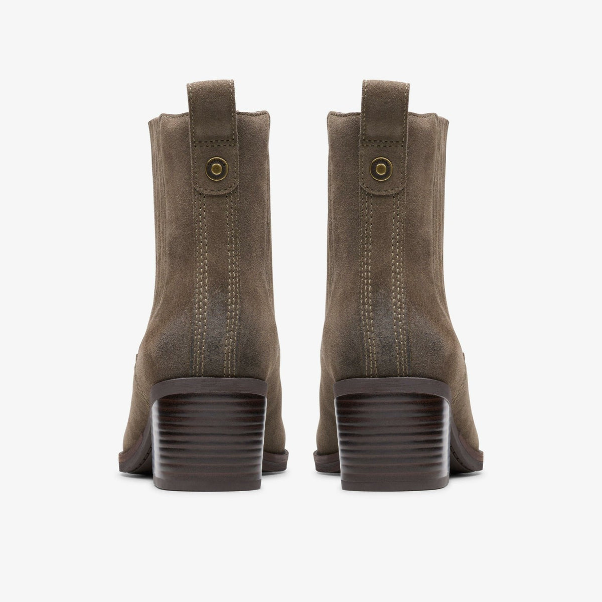 Morzine Top Ankle Boot Mole Grey Suede | Clarks for sale
