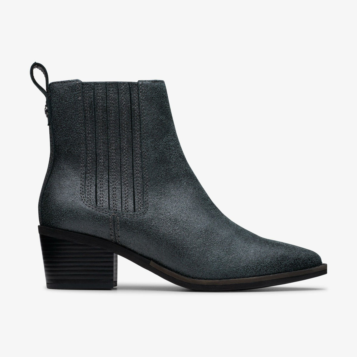 Morzine Top Ankle Boot Pewter Metallic | Clarks online