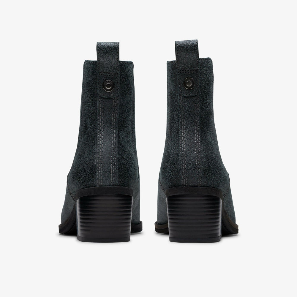 Morzine Top Ankle Boot Pewter Metallic | Clarks online