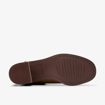 Chamberly Top Walnut Suede | Clarks outlet