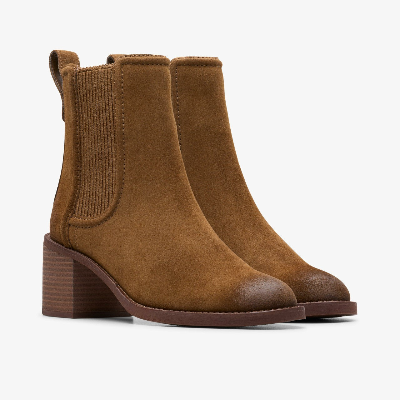 Chamberly Top Walnut Suede | Clarks outlet