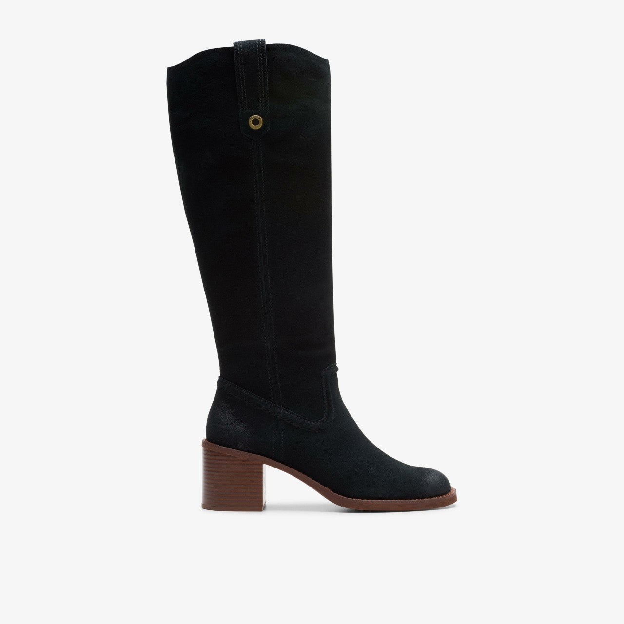 Chamberly Up Black Suede | Clarks online