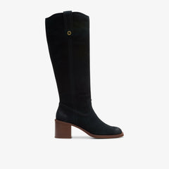 Chamberly Up Black Suede | Clarks online