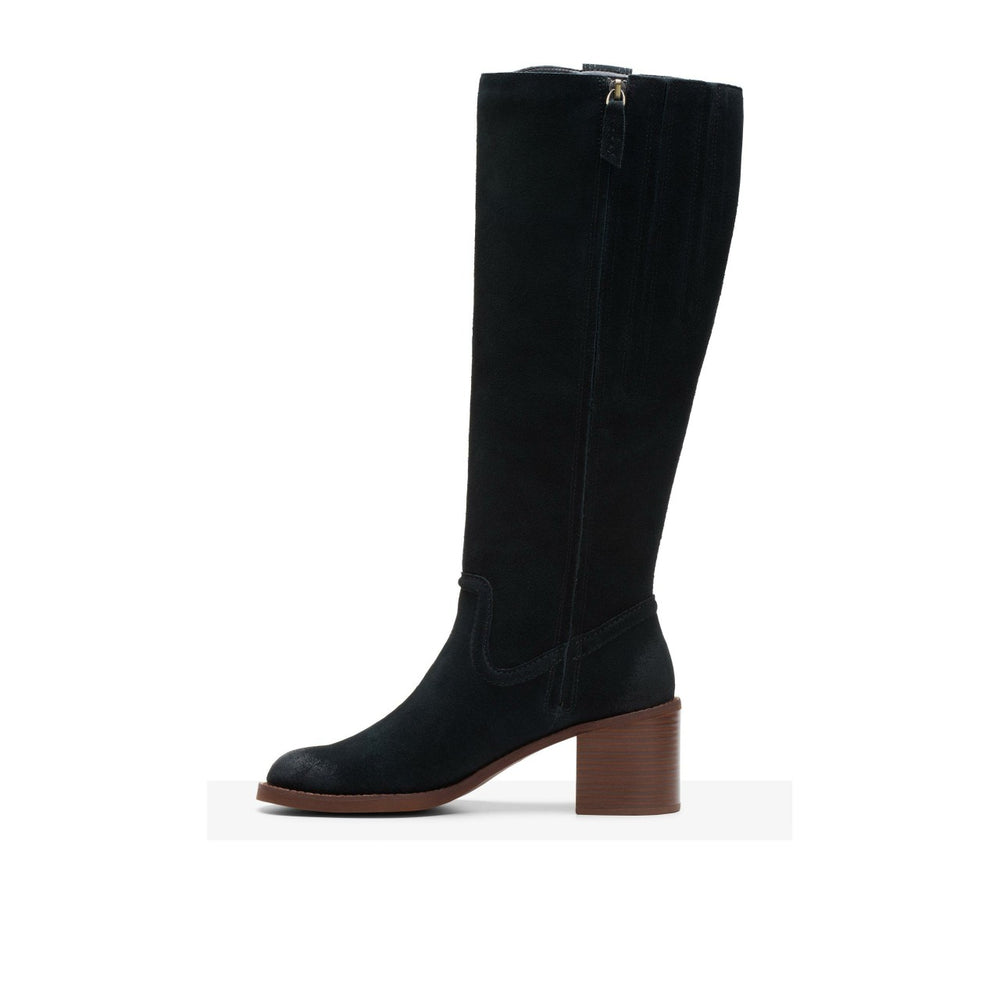 Chamberly Up Black Suede | Clarks online