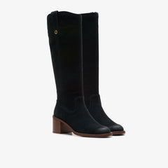 Chamberly Up Black Suede | Clarks online