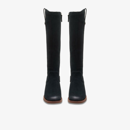Chamberly Up Black Suede | Clarks online