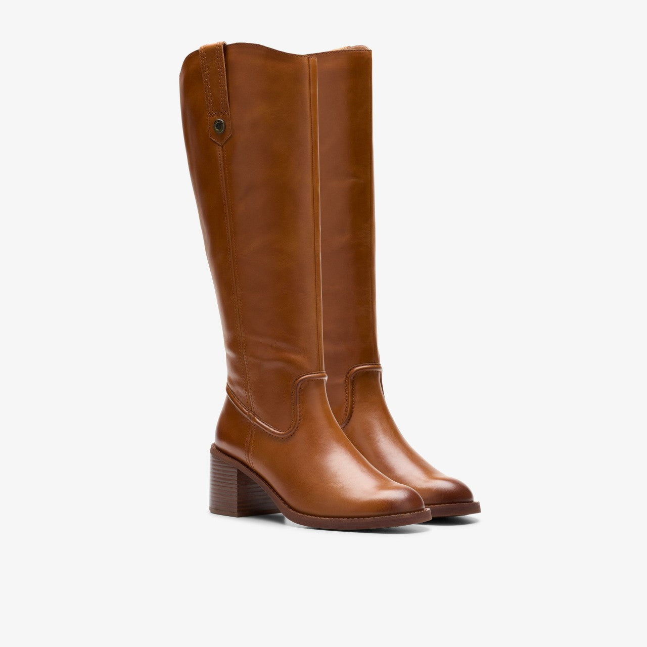 Chamberly Up Mid Tan Leather | Clarks discount
