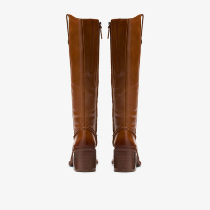 Chamberly Up Mid Tan Leather | Clarks discount