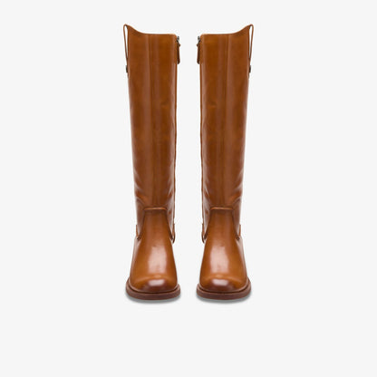 Chamberly Up Mid Tan Leather | Clarks discount