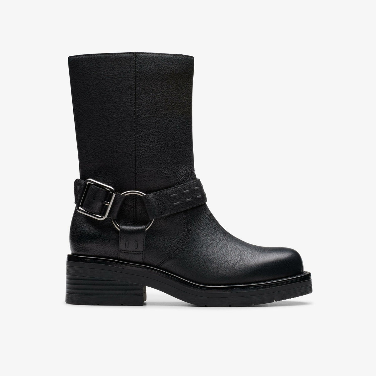 Rebelle Up Black Leather | Clarks for sale
