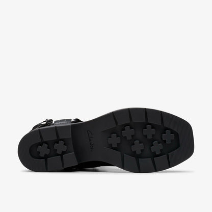 Rebelle Up Black Leather | Clarks for sale