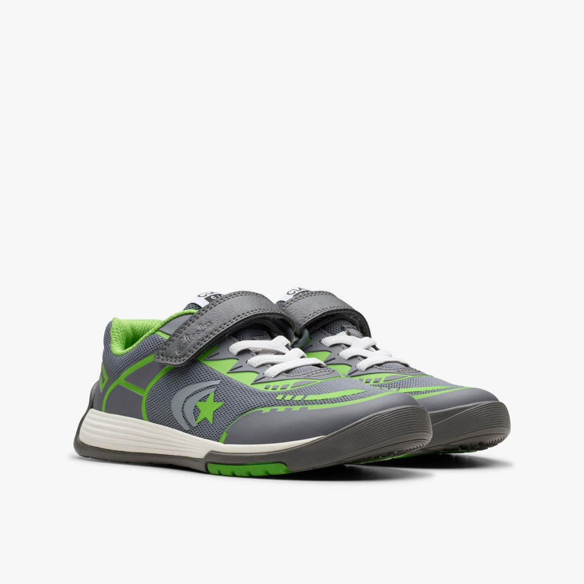 Cica Star Flex Kid Grey/Green | Clarks online