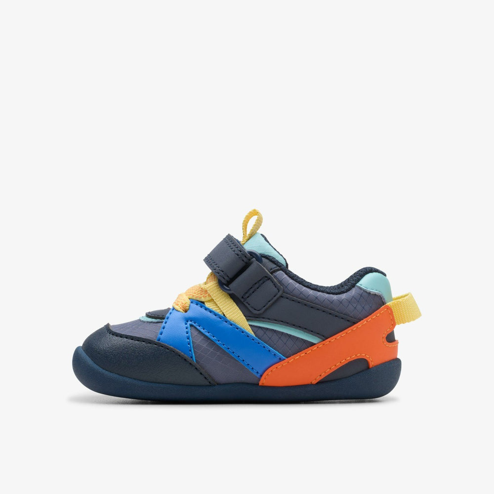 Roamer Sport Toddler Grey Combination | Clarks outlet