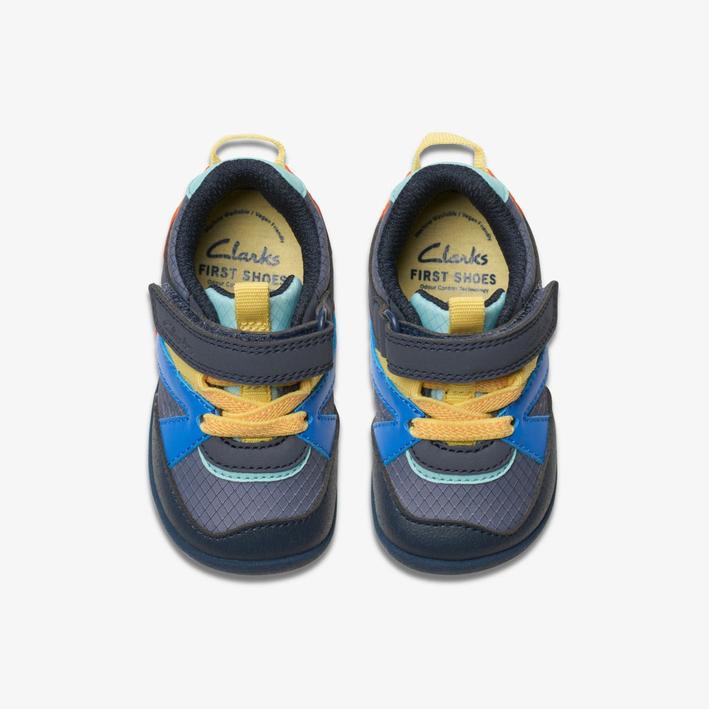 Roamer Sport Toddler Grey Combination | Clarks outlet