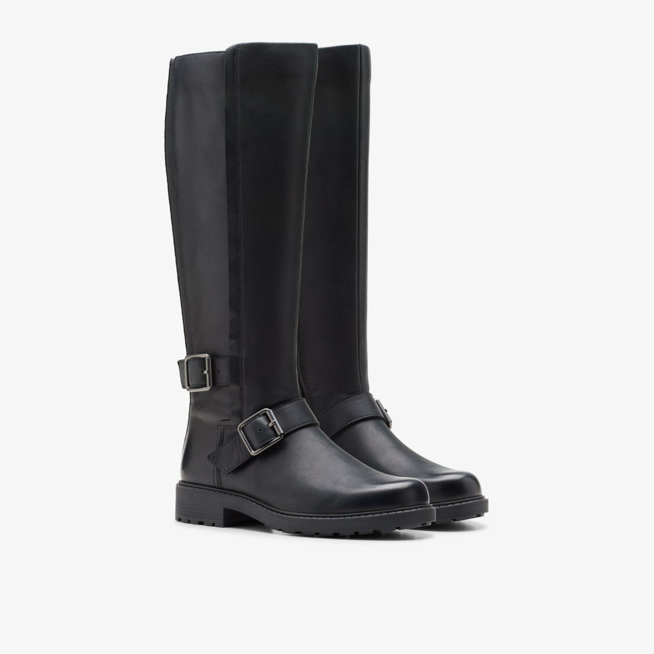 Orinoco2 Tall Black Leather | Clarks on Sale