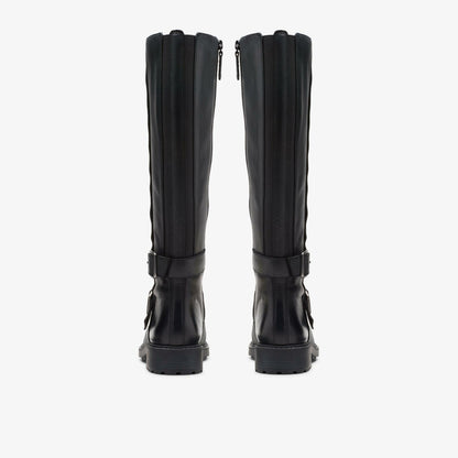 Orinoco2 Tall Black Leather | Clarks on Sale