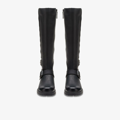 Orinoco2 Tall Black Leather | Clarks on Sale
