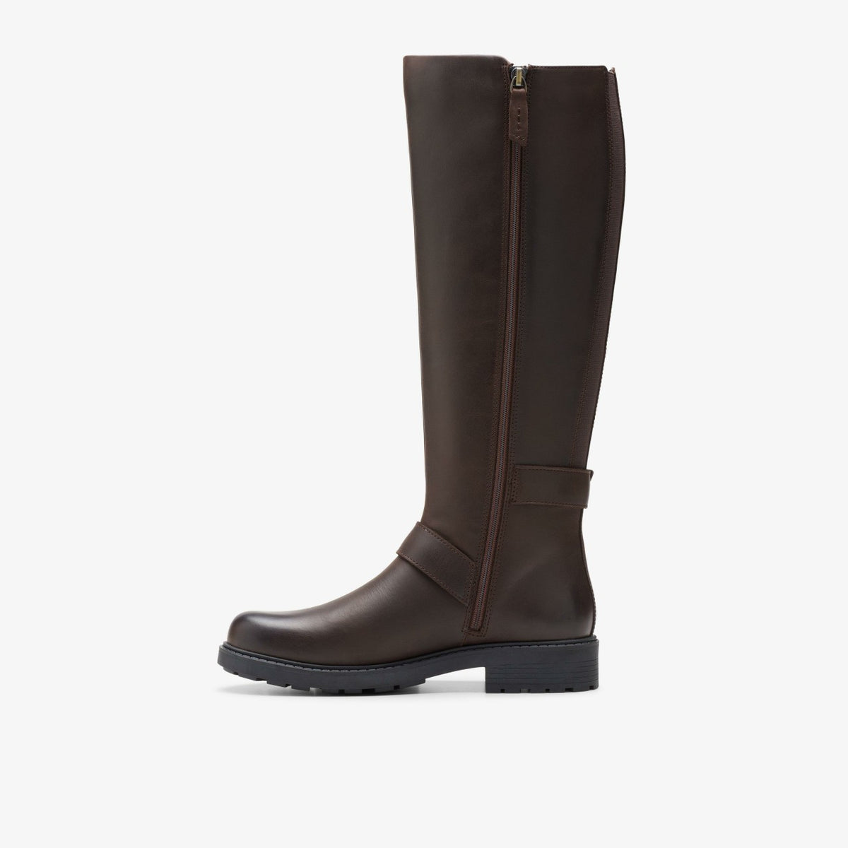 Orinoco 2 Tall Dark Brown Leather | Clarks discount