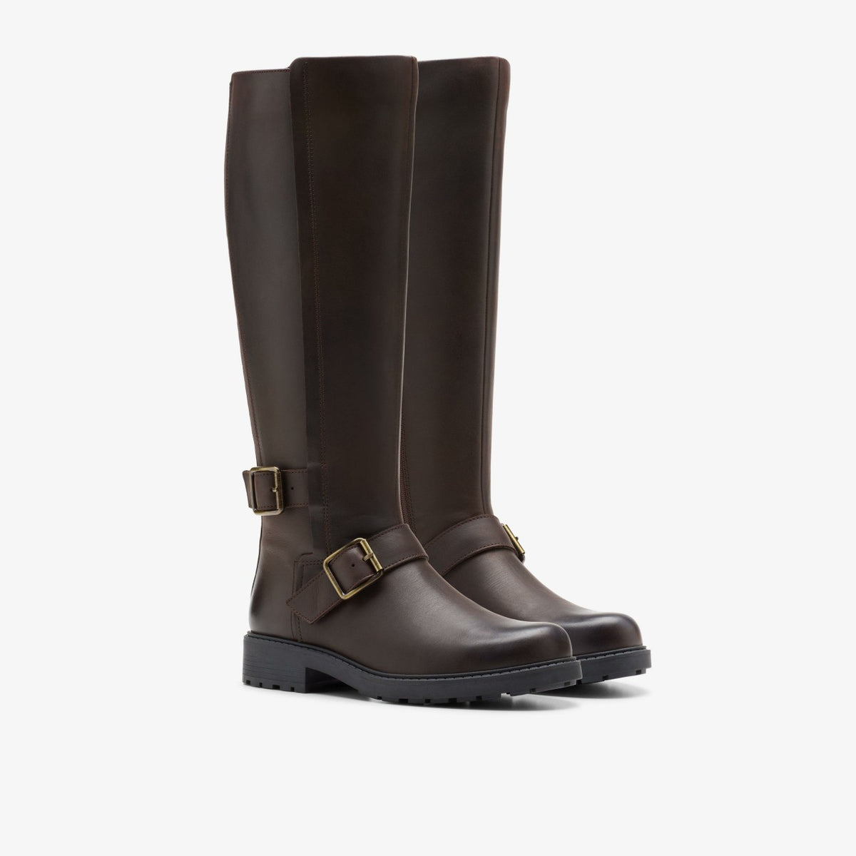Orinoco 2 Tall Dark Brown Leather | Clarks discount