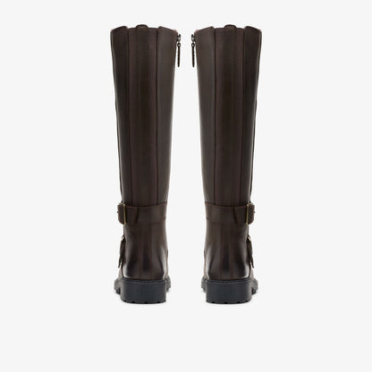 Orinoco 2 Tall Dark Brown Leather | Clarks discount