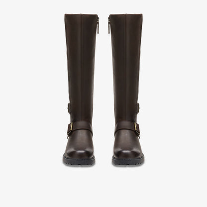 Orinoco 2 Tall Dark Brown Leather | Clarks discount