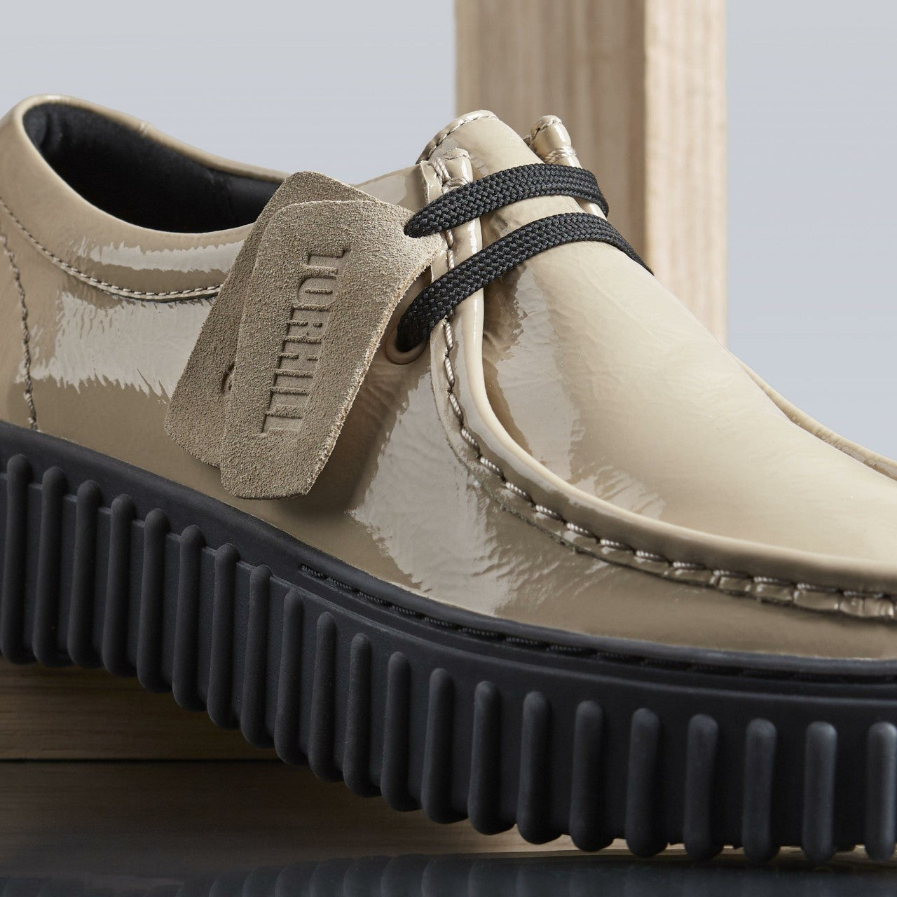 Torhill Bee Beige Patent | Clarks Sale