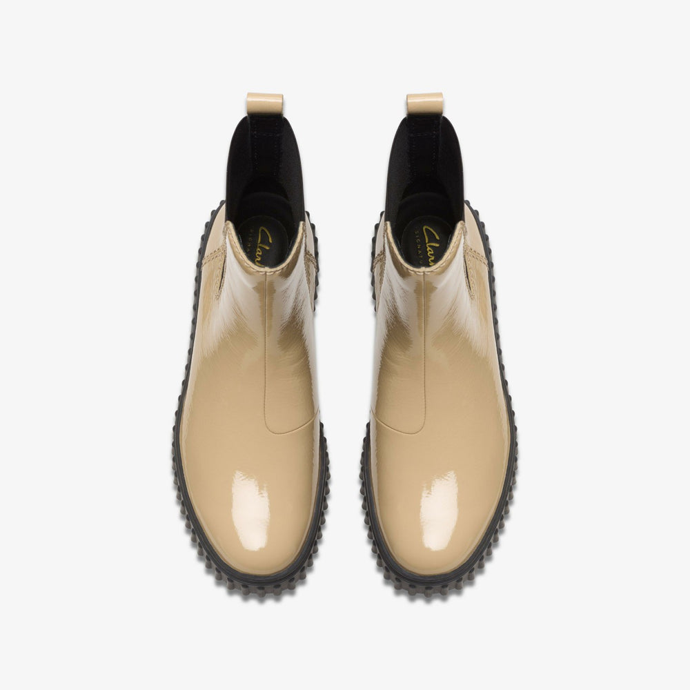 Torhill Maple Beige Patent | Clarks discount